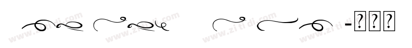 Bentang Swashes字体转换